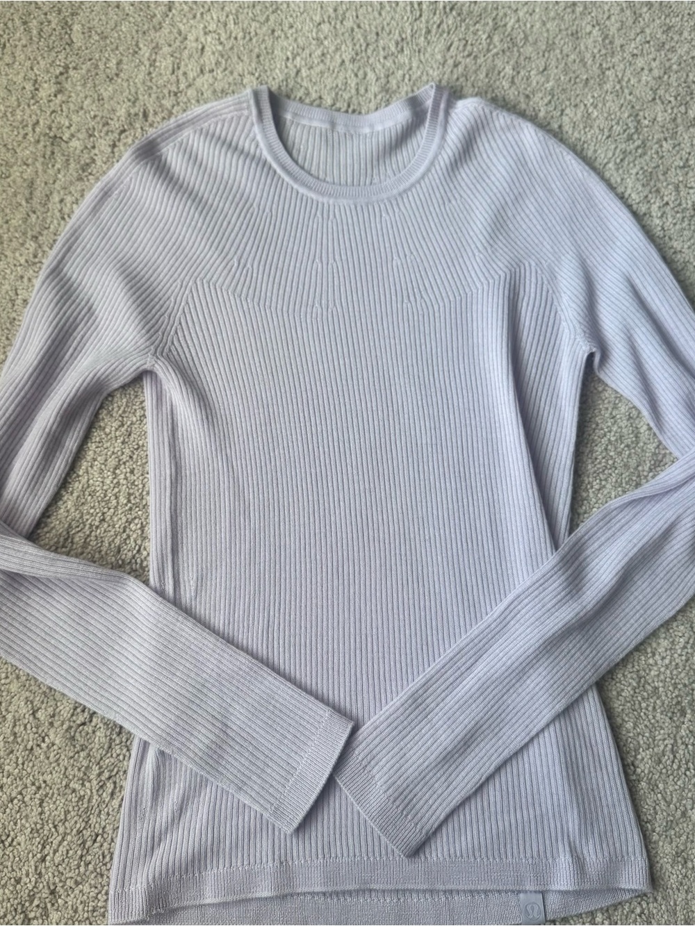 lululemon athletica Light Lavender Cashmere Sweater